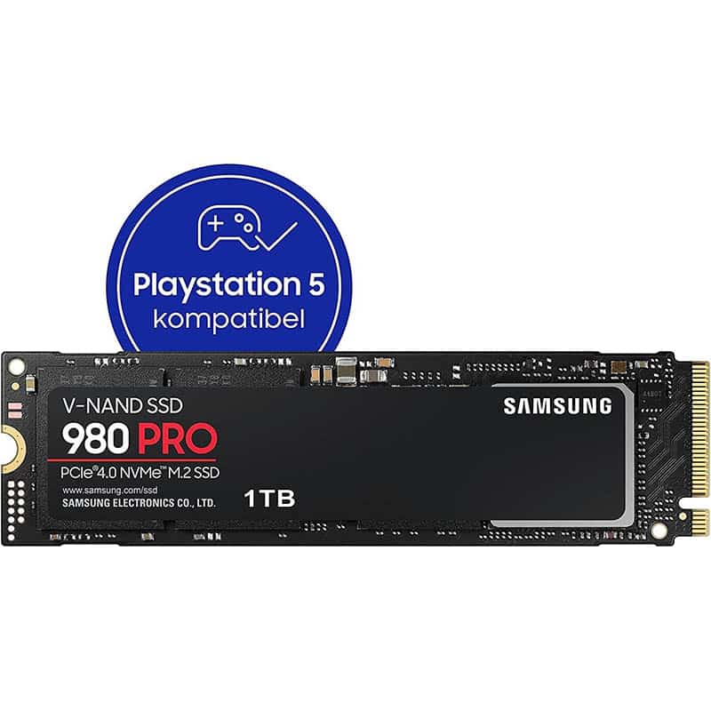 Samsung 980 PRO PCIe 4.0 NVMe M.2 Internes Solid State Drive Samsung 980 PRO PCIe 4.0 NVMe M.2 Internes Solid State Drive