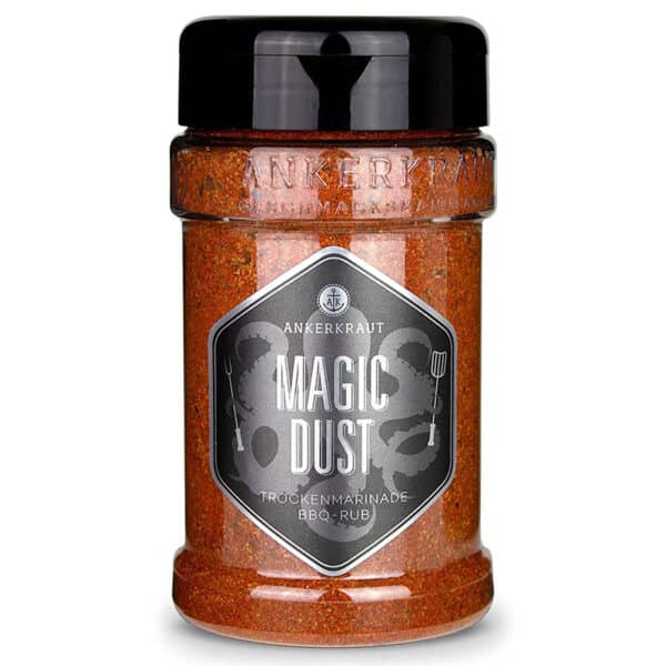 Ankerkraut Magic Dust, BBQ-Rub, Marinade für Fleisch, Gewürzmischung zum Grillen