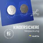 VARTA Batterien Knopfzellen , Lithium Coin, 3V, kindersichere Verpackung, für elektronische Kleingeräte - Autoschlüssel, Fernbedienungen – Bild 8