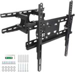 TV Wandhalterung Fernseher wandhalterung Schwenkbar Neigbar TV Halterung für 20-60 Zoll Flach &Curved LCD LED, Monitor bis zu 50kg, max.VESA 400x400 – Bild 2