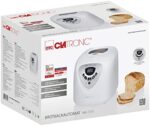 Clatronic Brotbackautomat mit Timer, vollautomatische Teig- und Brot-Zubereitung, 12 Backprogramme, Brot-Backautomat elektrisch, Backform antihaftbeschichtet – Bild 8