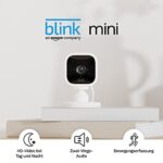 Blink Mini, Kompakte, smarte Plug in Sicherheitskamera für innen, 1080p-HD-Video, Nachtsicht, Zwei Wege Audio, Bewegungserfassung; einfache Einrichtung, funktioniert mit Alexa – Bild 6