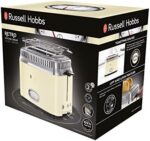 Russell Hobbs Retro Vintage Cream Toaster, Wasserkocher, Glas-Standmixer, Handmixer, Stabmixer und Kaffeemaschine – Bild 2