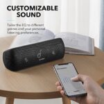 Soundcore Motion+ Bluetooth Lautsprecher mit Hi Res 30W Audio, Intensiver Bass, Kabelloser HiFi Lautsprecher mit App, USB C Konnektivität, Flexibler EQ, 12h Akkulaufzeit, IPX7 Wasserschutz – Bild 6