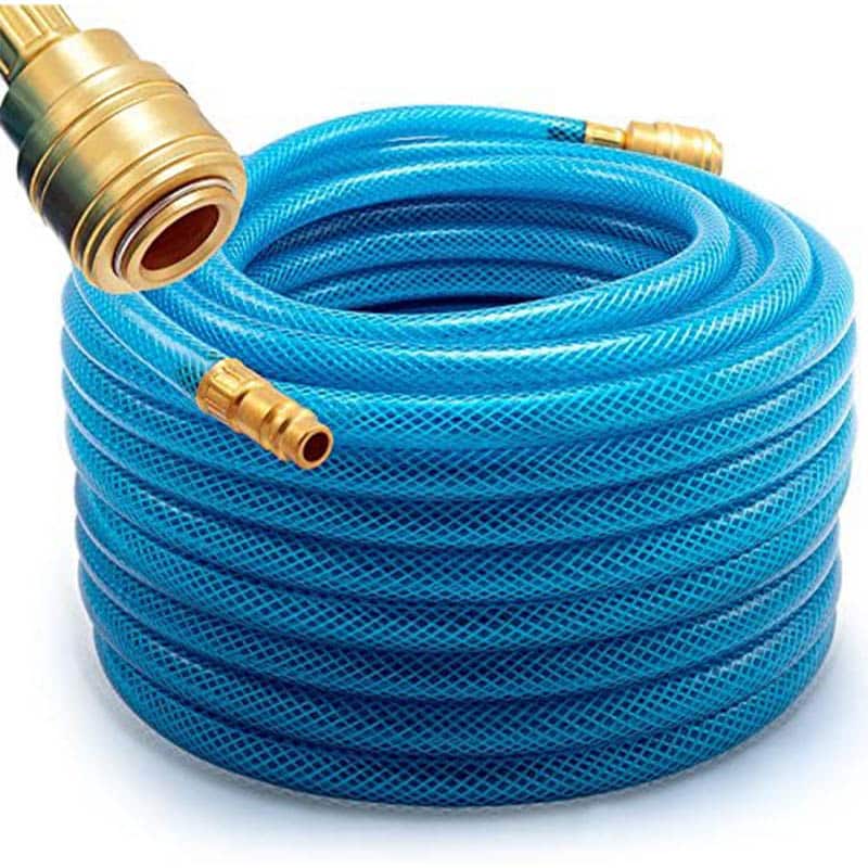 Deuba Druckluftschlauch PVC Schnellkupplung 15 bar 1/4' Anschluss Ø Innen 6mm Aussen 13mm Gewebeschlauch Kompressor Deuba Druckluftschlauch PVC Schnellkupplung 15 bar 1/4' Anschluss Ø Innen 6mm Aussen 13mm Gewebeschlauch Kompressor