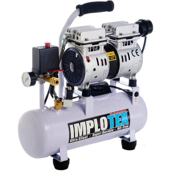 Silent Flüsterkompressor Druckluftkompressor leise ölfrei flüster Kompressor Compressor IMPLOTEX