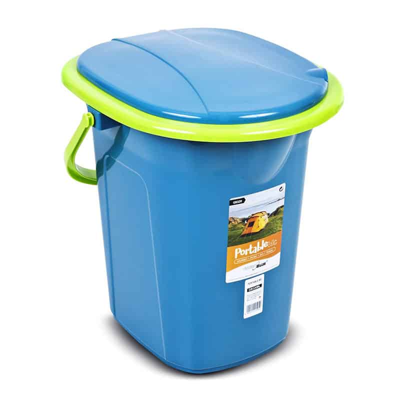Green Blue GB320 Campingtoilette 19L Mobile Toiletteneimer Reisetoilette Toilette Eimertoilette Mobil Camping Green Blue GB320 Campingtoilette 19L Mobile Toiletteneimer Reisetoilette Toilette Eimertoilette Mobil Camping
