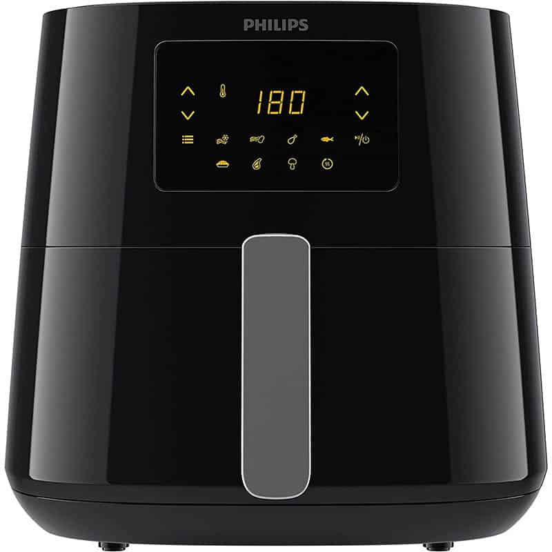 Philips Essential Airfryer XL, Fritteuse ohne Öl, Rapid Air Heisslufttechnologie, Touchscreen, NutriU App mit Rezepten Philips Essential Airfryer XL, Fritteuse ohne Öl, Rapid Air Heisslufttechnologie, Touchscreen, NutriU App mit Rezepten