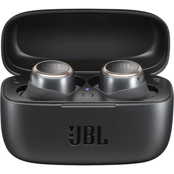 JBL LIVE 300TWS In-Ear Bluetooth Kopfhörer in Schwarz – True Wireless Ohrhörer mit Freisprecheinrichtung – Bis zu 6 Stunden Akkulaufzeit mit einer Ladung – Inkl. Ladecase