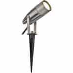 Spiessleuchte 3000k Silbergrau 8,6w