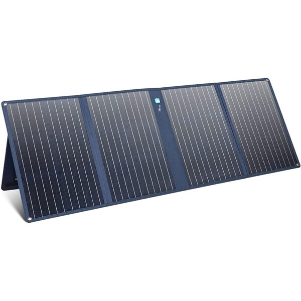Anker 625 Solarpanel mit Verstellbarer Halterung, Kompakte 100W Solaranlage, Kompatibel mit Powerhouse 256Wh, 512Wh und 1229Wh (Nicht im Lieferumfang), Für Camping, Wandern, Stromausfälle