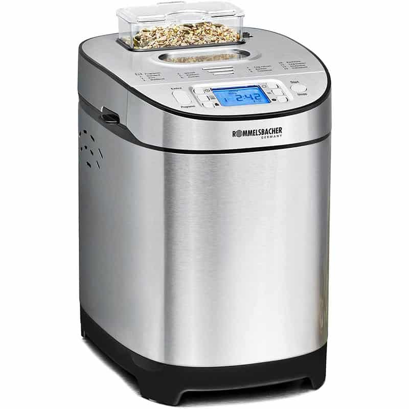 Brotbackautomat BA 550 - 13 Programme, automatisches Zutatenfach, 2 Brotgrössen (700 g / 900 g), einstellbarer Bräunungsgrad in 3 Stufen, auch für glutenfreies Brot Brotbackautomat BA 550 - 13 Programme, automatisches Zutatenfach, 2 Brotgrössen (700 g / 900 g), einstellbarer Bräunungsgrad in 3 Stufen, auch für glutenfreies Brot