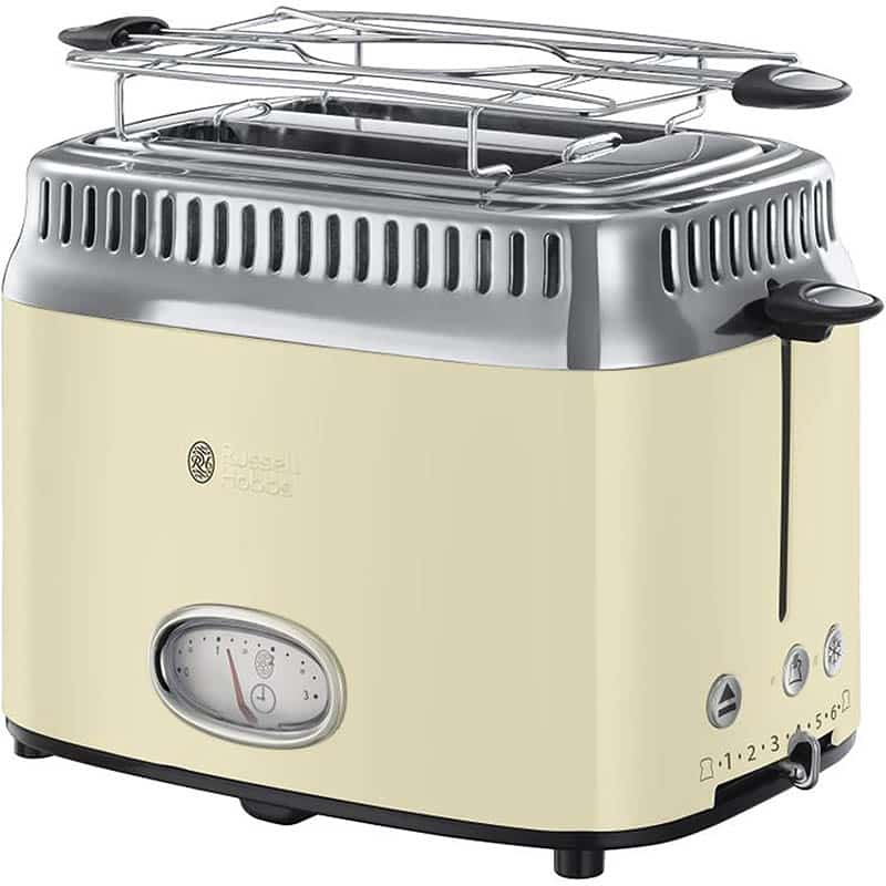 Russell Hobbs Retro Vintage Cream Toaster, Wasserkocher, Glas-Standmixer, Handmixer, Stabmixer und Kaffeemaschine Russell Hobbs Retro Vintage Cream Toaster, Wasserkocher, Glas-Standmixer, Handmixer, Stabmixer und Kaffeemaschine