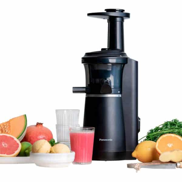 Panasonic Slow Juicer MJ-L501KXE Entsafter (Entsafter für Obst/Gemüse, Saftpresse, Sorbet Herstellung, Entsafter elektrisch, 150 W)