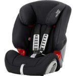 BRITAX RÖMER Kindersitz 9-36 kg EVOLVA 1-2-3, Komfort und Flexibilität für Kinder (Gruppe 1/2/3), 9 Monate bis 12 Jahre, 1 Stück (1er Pack), Cosmos Black Britax Römer