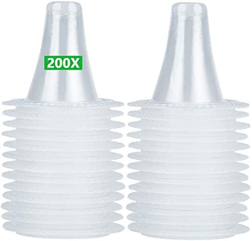 Braun Thermoscan Schutzkappe, 100-200 Stück Braun Fieberthermometer Schutzkappen Ersatzschutzkappen für alle Braun Ohrthermometer Thermoscan