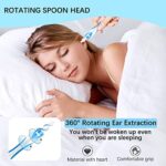 Ohrenschmalz Entferner, Ohrenreiniger Q-grips, Ear Cleaning Ohr Schmalz Reiniger kit Sicheres und Weiches 360 Grad Spirale Silikon Ohrreiniger mit 16 Ersatzköpfen Für Kinder und Erwachsene – Bild 2