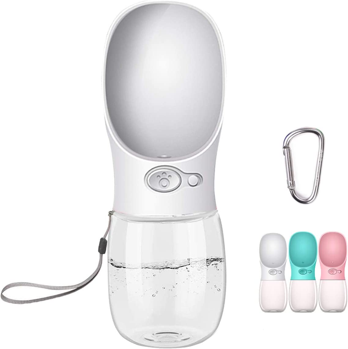 COTOP Tragbare Hund Wasserflasche, Haustier Wasserspender Antibakterielle Lebensmittelqualität Auslaufsicher Hund Katze Reisen Trinken Flasche Schüssel COTOP Tragbare Hund Wasserflasche, Haustier Wasserspender Antibakterielle Lebensmittelqualität Auslaufsicher Hund Katze Reisen Trinken Flasche Schüssel