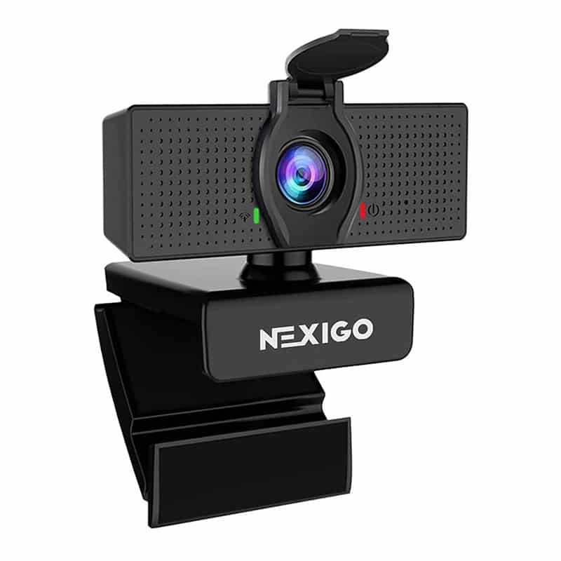 NexiGo N60 1080P Webcam, HD Webcam mit Mikrofon, Softwaresteuerung und Datenschutzabdeckung, USB-Computerkamera, Sichtfeld mit 110°, Plug-and-Play, für Zoom/Skype/Teams, Konferenzen und Videoanrufe NexiGo N60 1080P Webcam, HD Webcam mit Mikrofon, Softwaresteuerung und Datenschutzabdeckung, USB-Computerkamera, Sichtfeld mit 110°, Plug-and-Play, für Zoom/Skype/Teams, Konferenzen und Videoanrufe