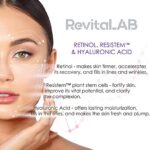 RevitaLAB Power Face Serum mit Retinol und Pflanzenstammzellen Ein konzentriertes Produkt, das speziell für die wirksame Pflege der reifen Pflege entwickelt wurde – Bild 5