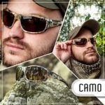 Verdster Dakota Polarisierte Sonnenbrille für Herren und Damen Sportbrillen Ideal für Angeln Jagd Angler Jägger Camo – Bild 6