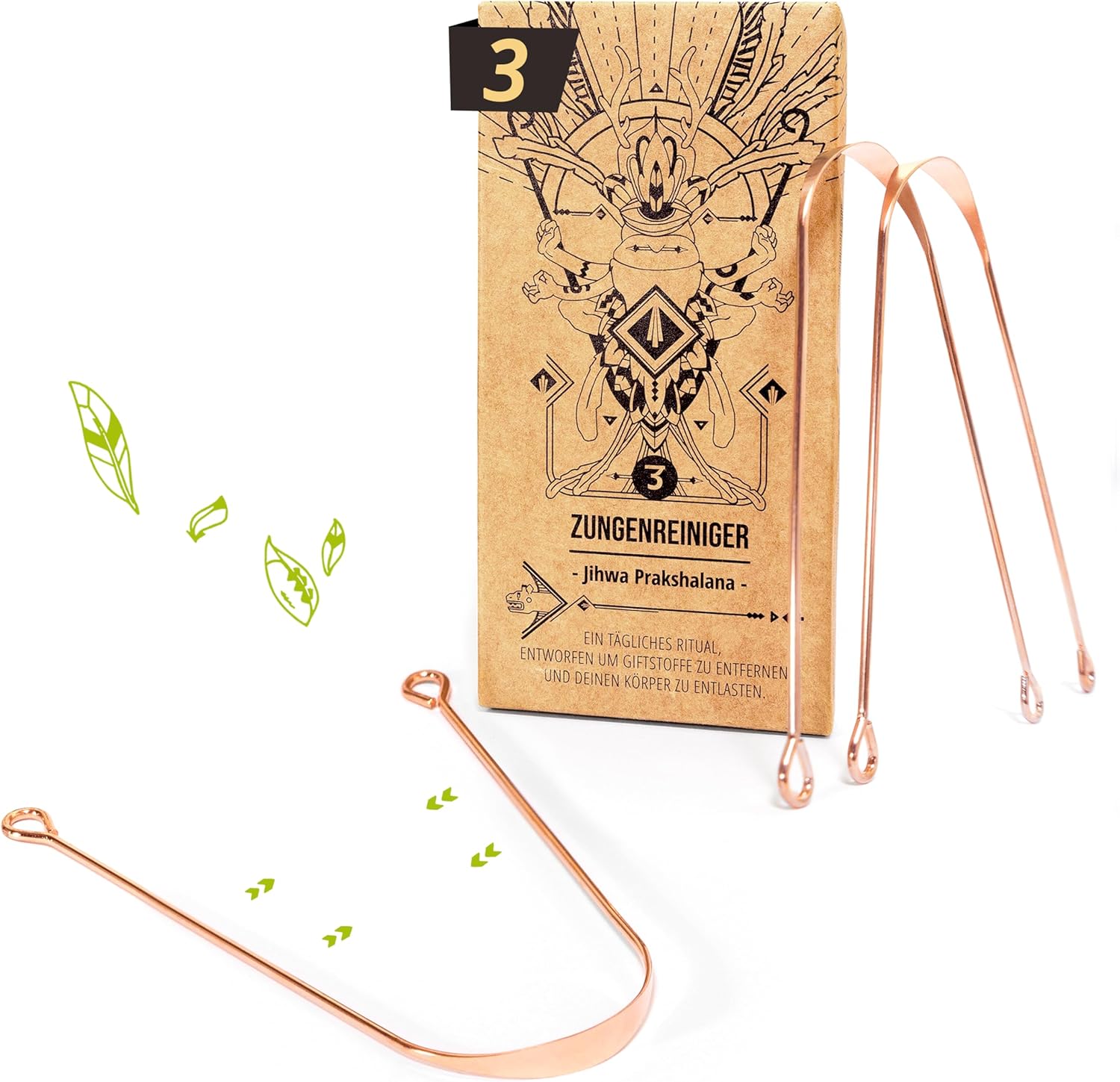 8140496MBAL._AC_SL1500_ Nature Nerds - Zungenreiniger aus Kupfer (3er Set) - Ayurvedisches Zungenschaber-Set für plastikfreie Mundhygiene