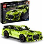LEGO 42138 Technic Ford Mustang Shelby GT500, Modellauto-Bausatz, Spielzeugauto, Rennauto für Kinder und Teenager mit Rückziehmotor, Geschenk zu Weihnachten