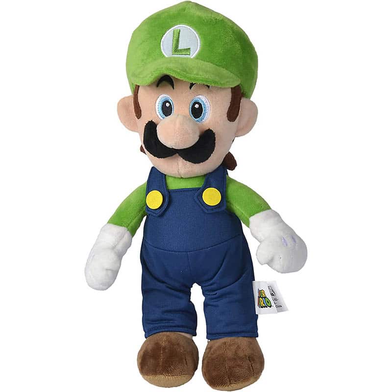 Simba - Super Mario Plüschfigur, 30cm, kuschelweich, Nintendo, Charakter aus weltberühmten Computerspiel, ab den ersten Lebensmonaten geeignet Simba - Super Mario Plüschfigur, 30cm, kuschelweich, Nintendo, Charakter aus weltberühmten Computerspiel, ab den ersten Lebensmonaten geeignet