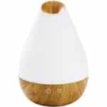 Promed AL- WS Aroma Diffusor, Ultraschall Luftbefeuchter Humidifier, Raumbefeuchter, elektrische Duftlampe Holzdesign mit 7 Farben LED Licht, Aroma Diffuser, Aromatherapie