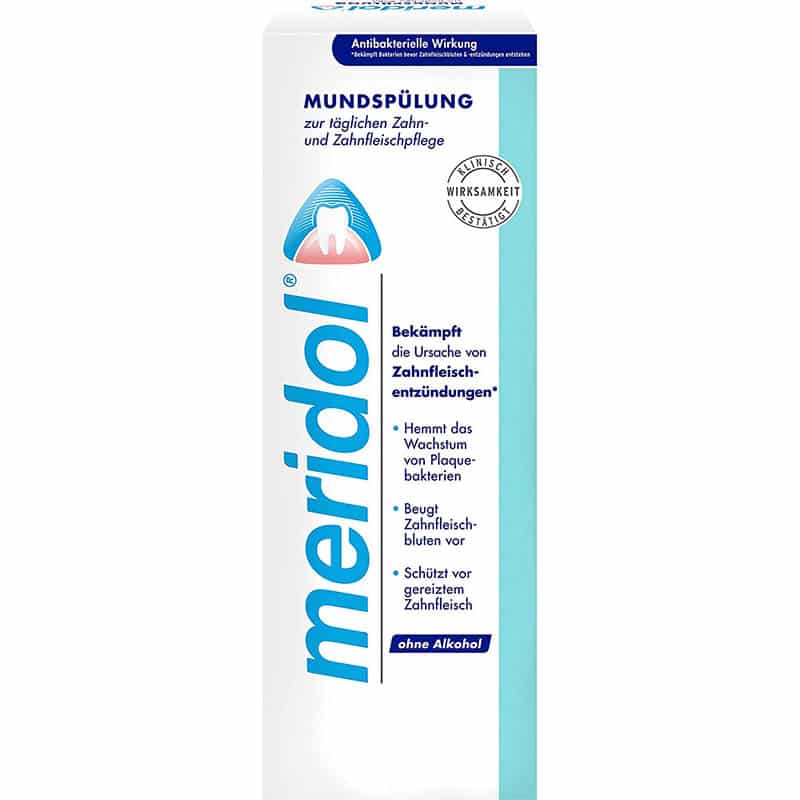 meridol Mundspülung zur täglichen Zahn- und Zahnfleischpflege, 400 ml Lösung meridol Mundspülung zur täglichen Zahn- und Zahnfleischpflege, 400 ml Lösung