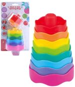 Geschenkkorb Geschenk zur Geburt oder Taufe mit Spieluhr Fisher Price Rassel uvm – Bild 4