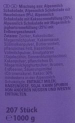 Milka Naps Mix, Zartschmelzende Mini-Schokoladentäfelchen aus Alpenmilch, Erdbeer, Haselnuss und Crème au Cacao – Bild 5