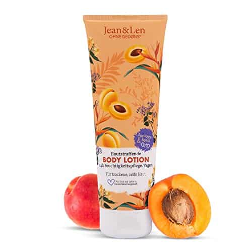 Jean & Len Hautstraffende Bodylotion, mit Q10 und fruchtigem Aprikosenkernöl, 250 ml Jean & Len Hautstraffende Bodylotion, mit Q10 und fruchtigem Aprikosenkernöl, 250 ml
