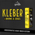 got2b Kleber 4 Brows &-Edges, 2in1 Brow Gel & Haar Mascara, mit praktischer, zweiseitiger Eyebrow Brush zum Stylen und Babyhaare Fixieren, vegane Formel, 16 ml – Bild 2