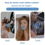 Lockenwickler Locken Ohne Hitze, Heatless Curls Band Seidenhaar Lockenwickler, Heatless Hair Curler mit Haarnadel, Wave Formers über Nacht, Hair Curler no Heat DIY Frisurenset, für langes Haar – Bild 2