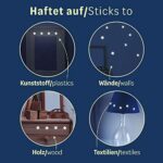 Leuchtsterne selbstklebend, 452 Leuchtsticker – extra helle Aufkleber, Leuchtsterne Kinderzimmer, Leuchtaufkleber – Bild 6