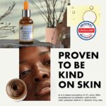 Bio Vitamin C Serum für das Gesicht MIT HYALURONSÄURE +RETINOL +FERULATSÄURE +JOJOBA ÖL +VIT E, Anti Aging Aufhellendes Gesichtsserum für reinen Hautglanz, Reduziert Falten & dunkle Flecken (Vegan) – Bild 6