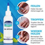 Nagelpilz Behandlung Schnell Intensiv mitt Glycerin | Mittel gegen nagelpilz öl | Antifungal Nagelpflege Ohne Wasser | 75ML XL – Bild 5