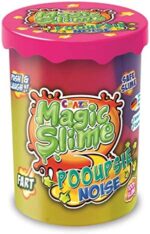 CRAZE Magic Slime POOUPSIE Noise dickflüssiger Pups Schleim für Kinder ,100 g in Dose, Bunter Spielschleim Scherzartikel, assorted – Bild 8