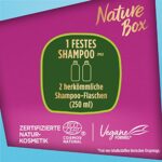 Nature Box festes Shampoo Reparatur (85 g), Reparatur Shampoo mit Avocado Öl repariert das Haar und schützt vor Spliss, recycelbare Verpackung – Bild 3