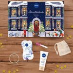 NIVEA Adventskalender 2023 für 24 einzigartige Verwöhnmomente, Weihnachtskalender mit ausgewählten Pflegeprodukten & Accessoires, Pflegeset für die Adventszeit – Bild 4