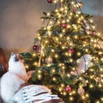 SALCAR, Christbaumbeleuchtung mit Ring und Girlanden, LED Überwurf Lichterkette Weihnachtsbaum – Bild 4