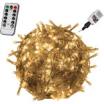 Fb+timer+8 Modi / Transp. Kabel / Warmweiss