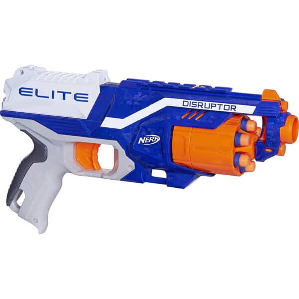 N-Strike Elite Disruptor Spielzeugblaster, mit Trommelmagazin