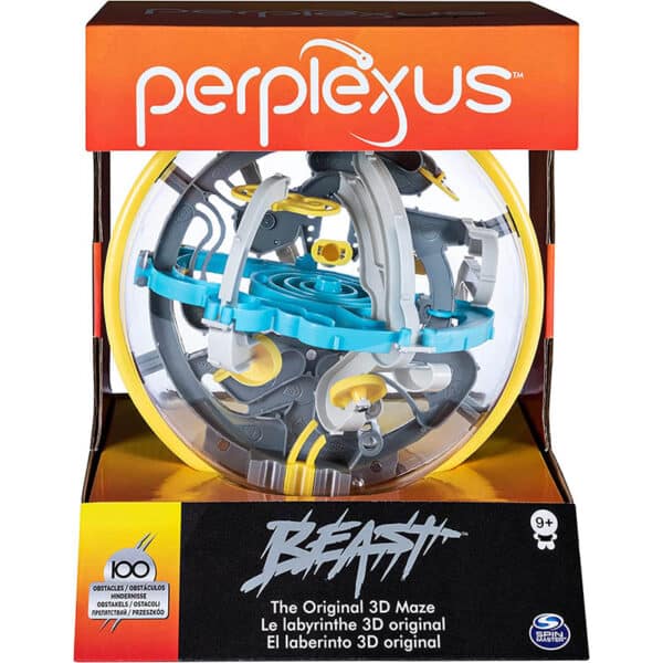 Spin Master Perplexus Beast, 3D-Kugellabyrinth mit 100 Hindernissen - für fingerfertige Perplexus-Fans ab 8 Jahren