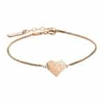 LIEBESKIND Berlin Damen Armband Herz Edelstahl