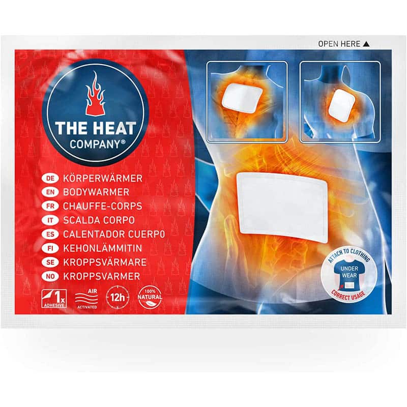10x The Heat Company Bodywärmer - Wärmepflaster Rücken & Nacken - EXTRA WARM - Körperwärmer - Rückenwärmer - 12 Stunden wohlige Wärme - luftaktiviert - rein natürlich – Bild 1