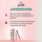 got2b Haar Mascara-Bürste Bye Bye Babyhaar (16 ml), Bürste zum Babyhaare Fixieren verleiht ein glänzendes Finish, federleicht und nicht fettend, auch für unterwegs – Bild 4