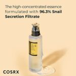 COSRX Snail 96 Essence – Feuchtigkeitsserum mit Schneckenschleim & Hyaluron für unreine & empfindliche Haut (100 ml) – Bild 3
