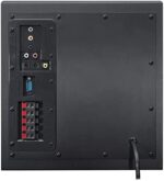 Logitech Z906 5.1 Sound System, Lautsprecher mit 1000 Watt Surround Sound, THX, Mehrere Audio-Eingänge, Fernbedienung, EU Stecker, PC/PS4/Xbox/Stereo-Anlage/TV/Smartphone/Tablet – Bild 8